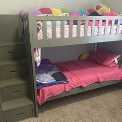 Bailey Gray Storage Bunk