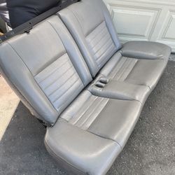 Ford Mustang Coupe 99-04, Rear Seat Leather