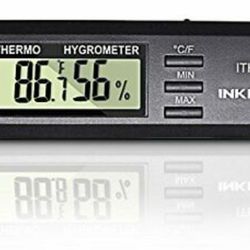 Inkbird ITH-10 Cage Inclosure Digital Thermometer and Hygrometer Temperature 