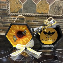 Sunflower/bee theme set