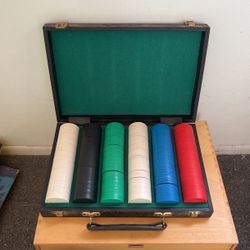 Set Of Poker Chips