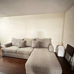 Modular 2 Piece Sectional Sofa 