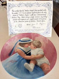 “11 Mint Donald Zolan Collector Plates – Original Boxes & Certificates – $100 set – Corona”