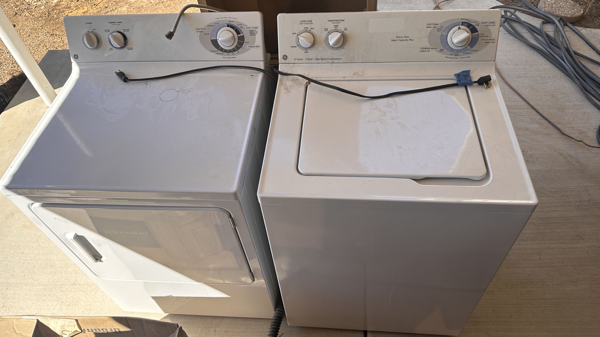 Washer And Dryer