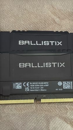 Ballistix ddr4 3200mhz 32gb ram
