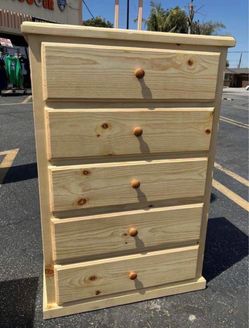 Five drawers dresser