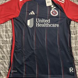 New Adidas New England Revolution Soccer Jersey