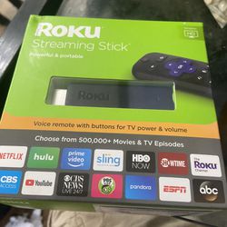 Roku Streaming Stick HD 3800RT - Black - (2018)  Factory Sealed 👌👌👌