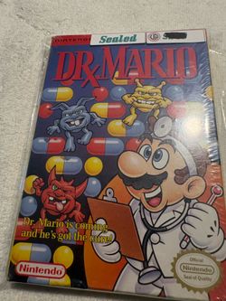 Sealed Nintendo Dr Mario