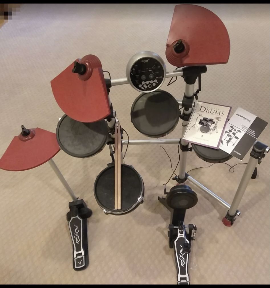 Electric drum set