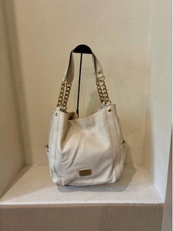 Michael Kors Cream Leather bag