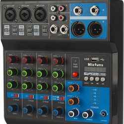 Mixer Sound Board Console System 
