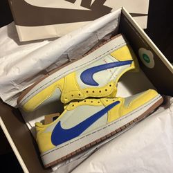 Jordan 1 Low Travis Scott Canary