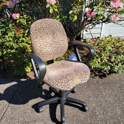 Office Depot Office Chair - Leopard Print