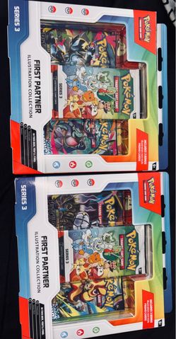 Pokémon First Partner Illustration Collection Series 3 (x2)