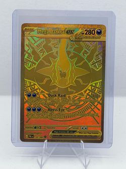 🌑✨ Mega Darkrai ex Gold Hyper Rare – Pitch Black #120/084 ✨🌑