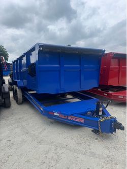 NEW 16’ Long 4’ High Sides Bumper Pull Dump Trailer 🚨🚨