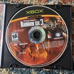 Tom Clancys Rainbow Six 3 For Xbox 