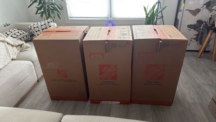 Free wardrobe moving boxes QTY 3