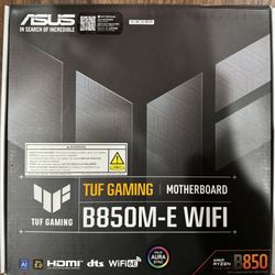 BRAND NEW - ASUS B850M-E WIFI 6E AM5 DDR5 PCIe 5.0 Motherboard