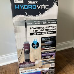 NEW In BOX Shark HYDROVAC Corded 3-in-1 Cleaner WD100 Series 