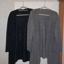 (2) Womens Cardigans From Macys NO TAG Size 1X