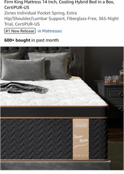 King size mattress