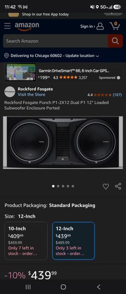 Subs and amp rockford fosgate
