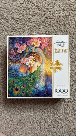 Buffalo jigsaw puzzle PEACOCK DAZE no missing pieces
