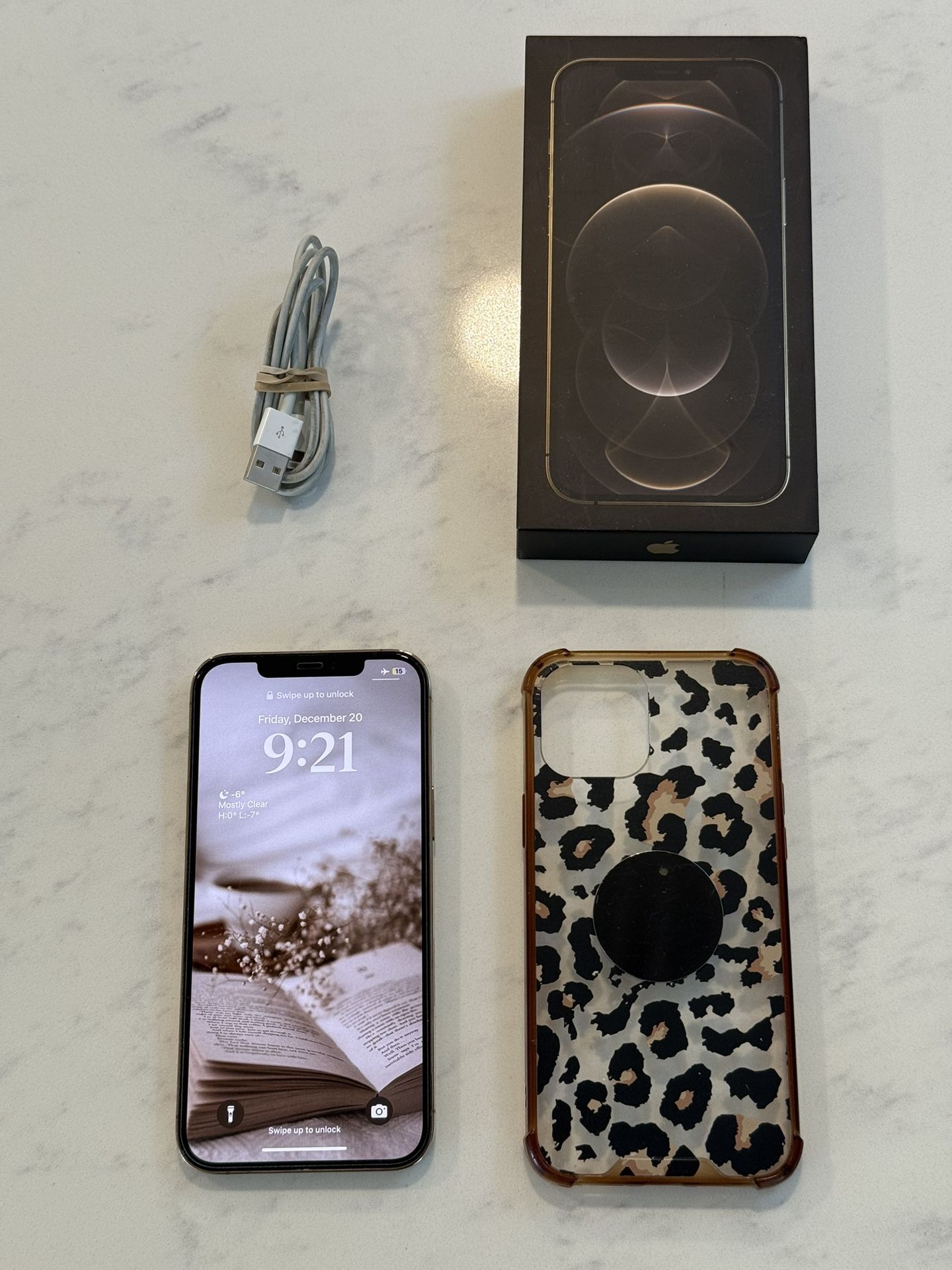 iPhone 12 Pro Max 256 GB Gold color Unlocked