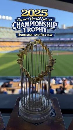 Dodgers 2025 Trophy Giveaway
