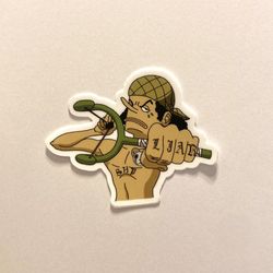 One Piece Thug Sticker - Usopp (Read Description)