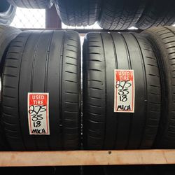 Pair 276/35/18 Michelin Pilot Sport 4 S