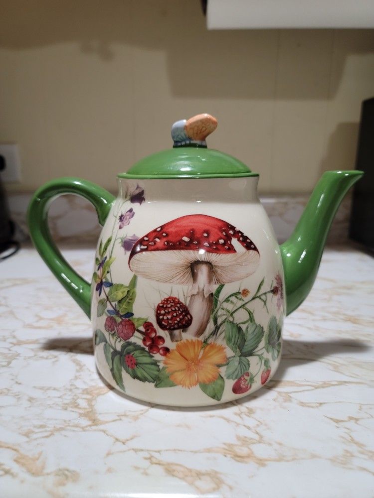 Mushroom Teapot