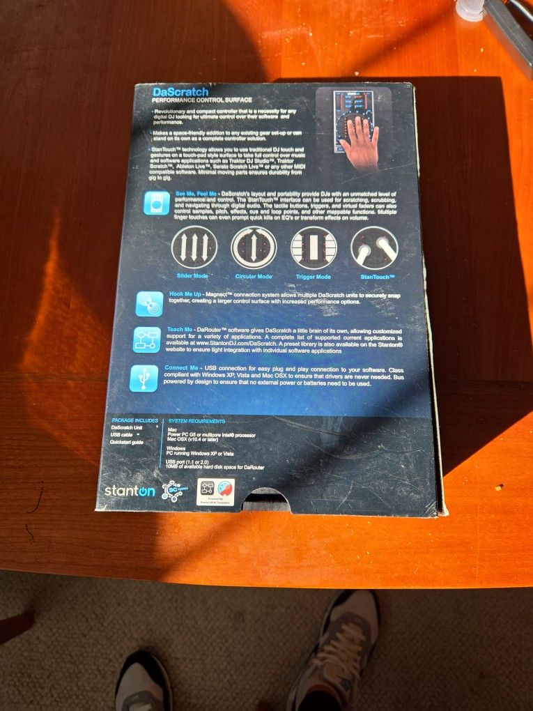 Stanton DaScratch Performance Control Surface