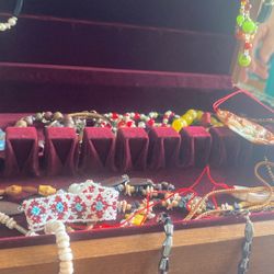 Bracelets and necklaces
