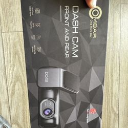 OMBAR Dash Cam Front and Rear 4K/2K/1080P+1080P 5G WiFi GPS, Dash Camera for Cars with 64G SD Card, Dual Dash Cam with WDR Night Vision, 24h Parking M