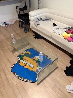 Glass Coffee Table – Modern Rectangle