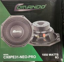 Comando CX8PE31-NEO-PRO 8" Subwoofer 1850W