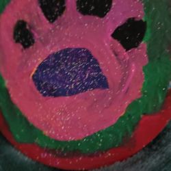 Paw Print Ortamaments