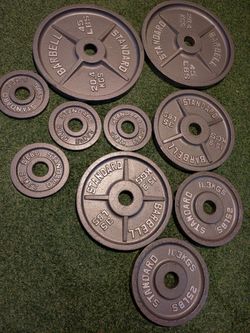 Olympic Weight Plate Set 230lbs