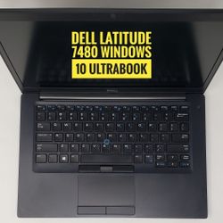 Windows 10 Dell Laptop 7480