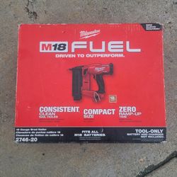Milwaukee Fuel M18 18g Nailer. Tool Only