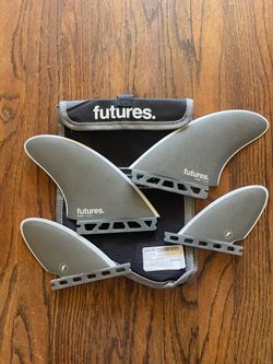 Futures quad surfboard fin