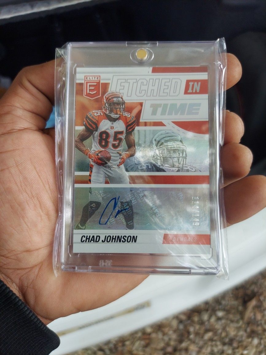 Chad Johnson (Ochocinco) Elite Etched In Time