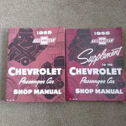 55 56 Chevy Belair Assembly Manuals
