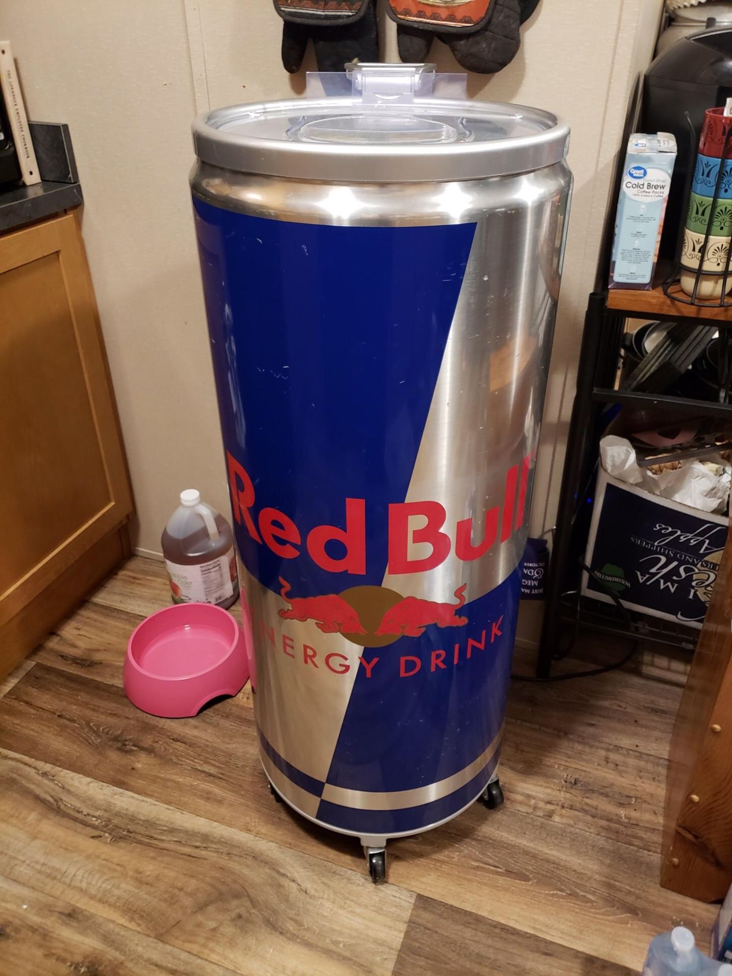 Redbull electric drink cooler