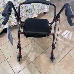 Walker with Seat and Compartment, ProBasics Rollator