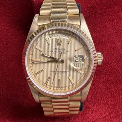 Rolex Presidential 18k Gold 18038