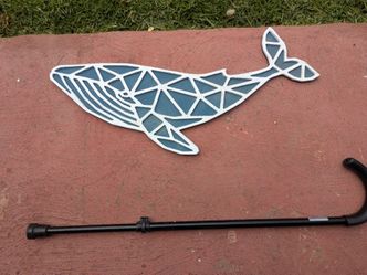 Whale wall art 🐋